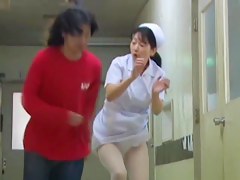 Girl got under sharking in medical clinic corridor